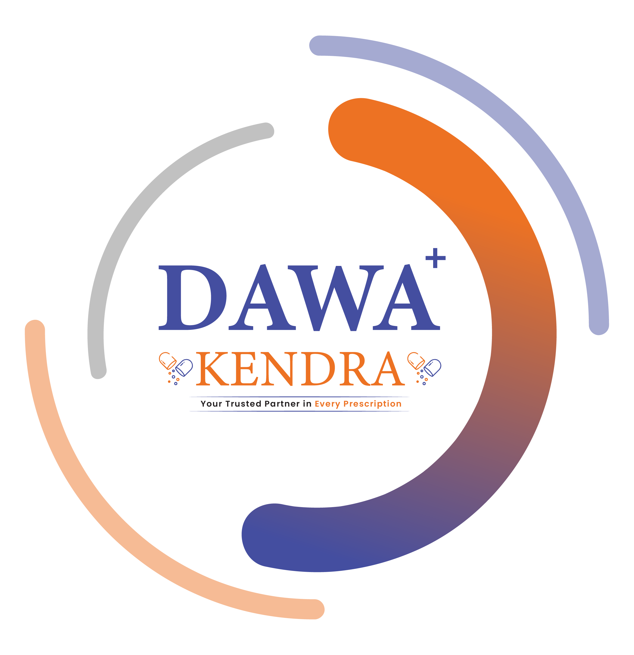 dawa kendra logo in circle
